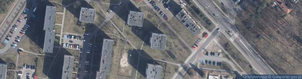 Zdjęcie satelitarne Klonowa ul.