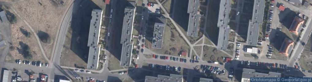 Zdjęcie satelitarne Klonowa ul.