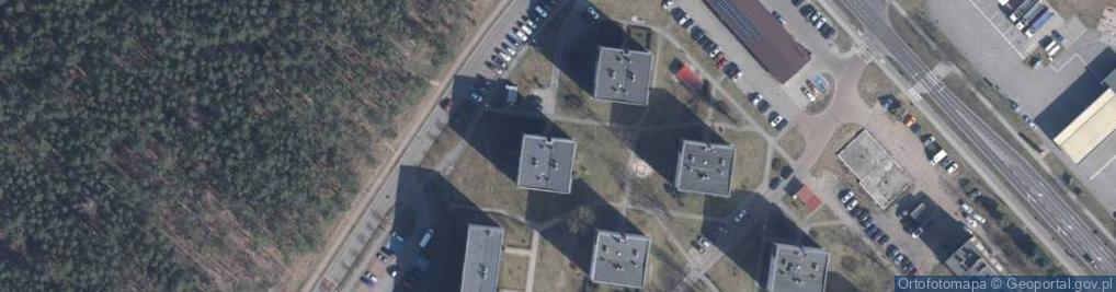 Zdjęcie satelitarne Klonowa ul.