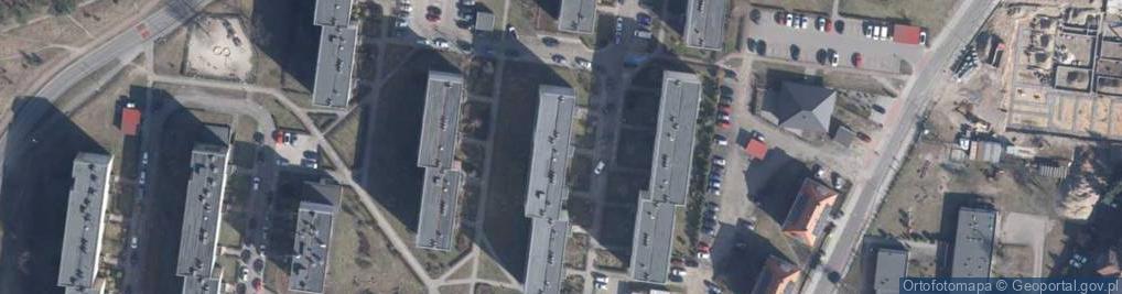 Zdjęcie satelitarne Klonowa ul.