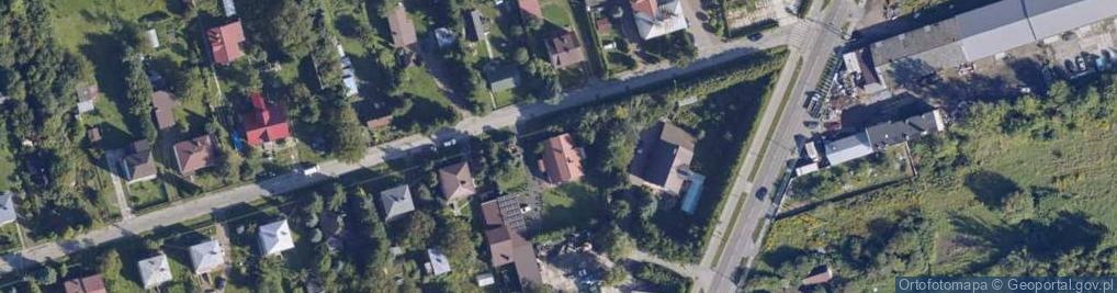 Zdjęcie satelitarne Klonowa ul.