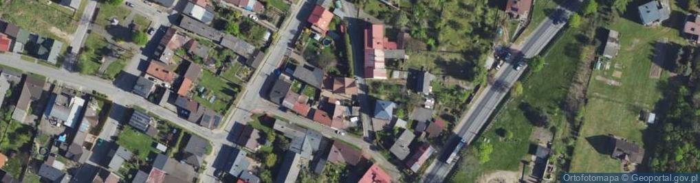Zdjęcie satelitarne Klin ul.