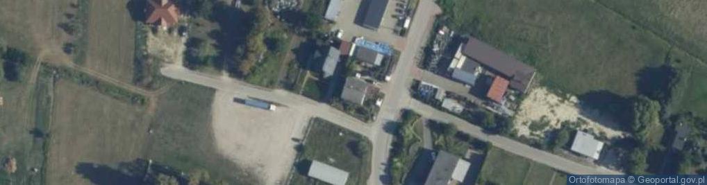 Zdjęcie satelitarne Klonowa ul.