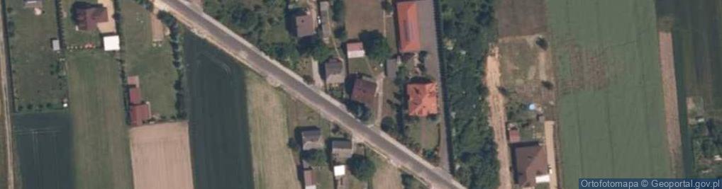 Zdjęcie satelitarne Kłomnicka ul.