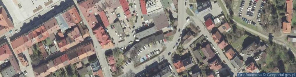 Zdjęcie satelitarne Kmity Jana Achacego ul.