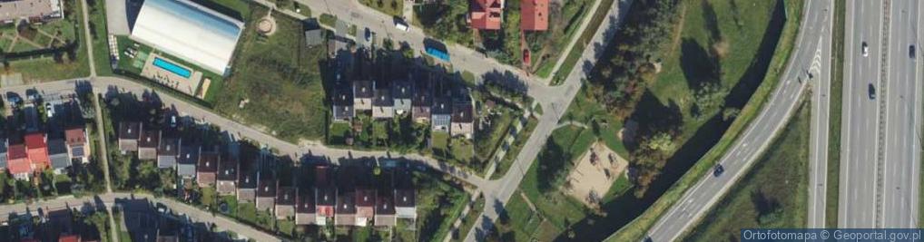 Zdjęcie satelitarne Kminkowa ul.
