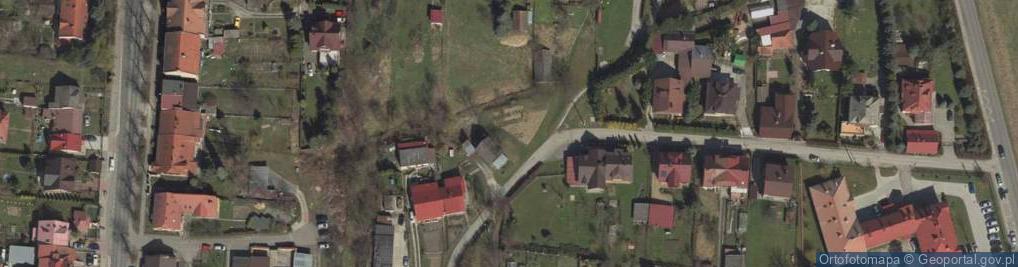 Zdjęcie satelitarne Kmitów ul.