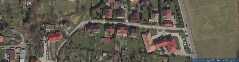 Zdjęcie satelitarne Kmitów ul.
