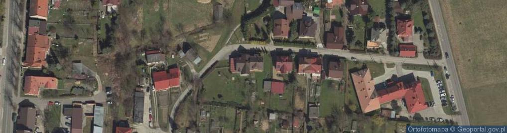 Zdjęcie satelitarne Kmitów ul.