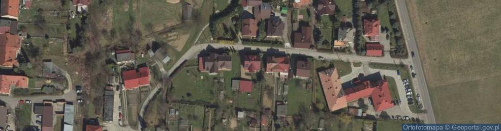 Zdjęcie satelitarne Kmitów ul.