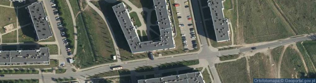 Zdjęcie satelitarne Kminkowa ul.