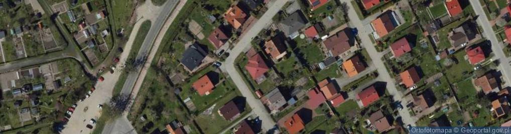 Zdjęcie satelitarne Knosały ul.