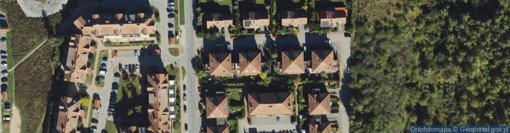 Zdjęcie satelitarne Knyszyńska ul.