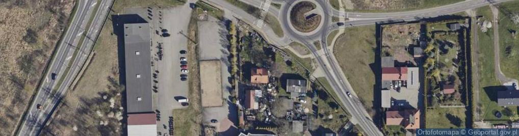 Zdjęcie satelitarne Knurowska ul.