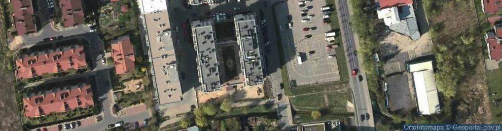 Zdjęcie satelitarne Kniaziewicza ul.