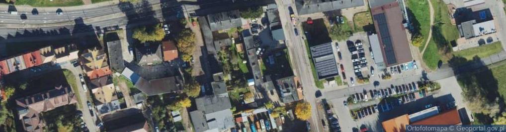 Zdjęcie satelitarne Kniaziewicza Karola ul.