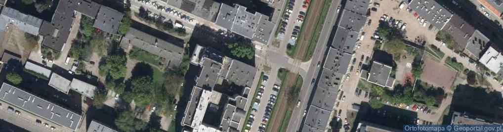 Zdjęcie satelitarne Kniaziewicza Karola, gen. ul.
