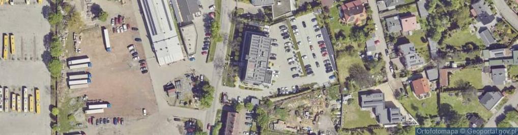 Zdjęcie satelitarne Knurowska ul.