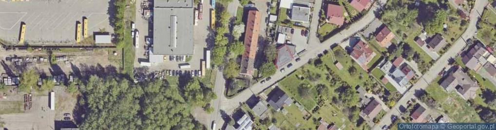 Zdjęcie satelitarne Knurowska ul.