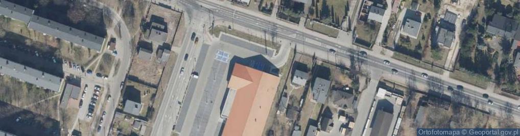 Zdjęcie satelitarne Konstantynowska ul.