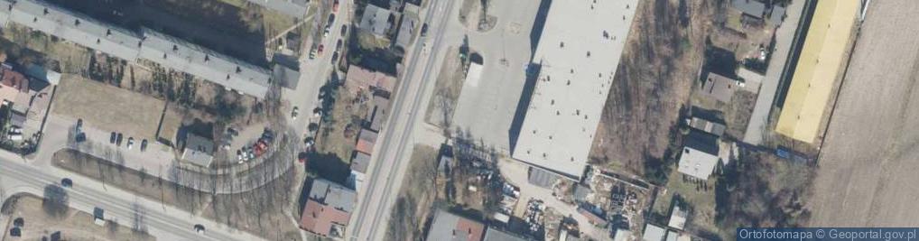 Zdjęcie satelitarne Konstantynowska ul.