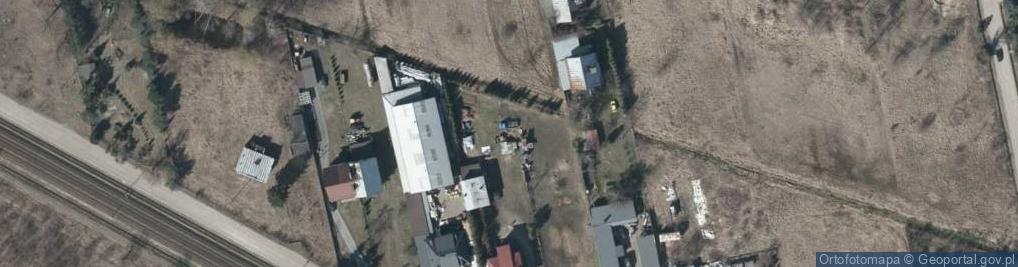 Zdjęcie satelitarne Kolejowa ul.