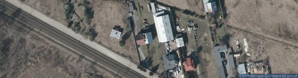 Zdjęcie satelitarne Kolejowa ul.