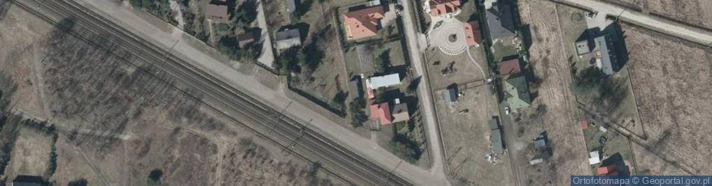 Zdjęcie satelitarne Kolejowa ul.