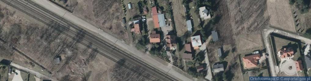 Zdjęcie satelitarne Kolejowa ul.