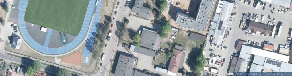Zdjęcie satelitarne Komunalna ul.