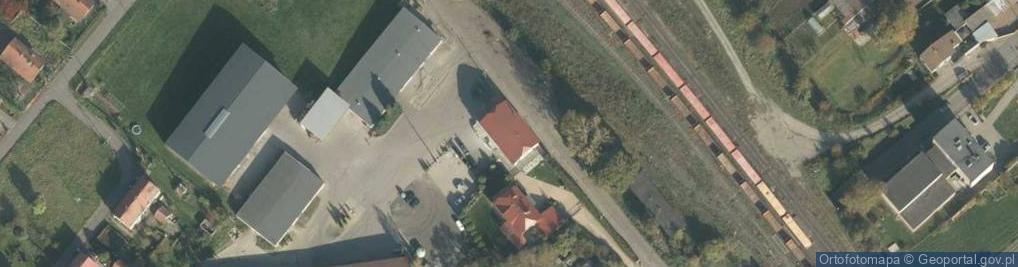 Zdjęcie satelitarne Kolejowa ul.