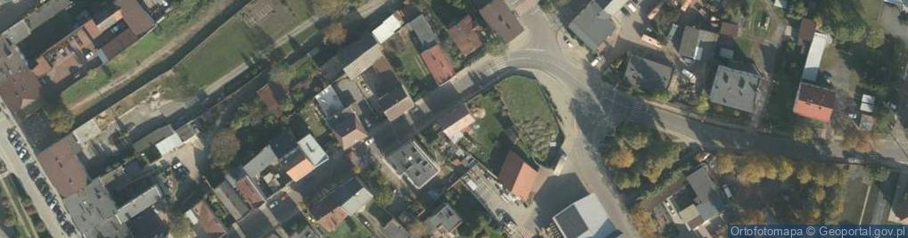 Zdjęcie satelitarne Kozielska ul.
