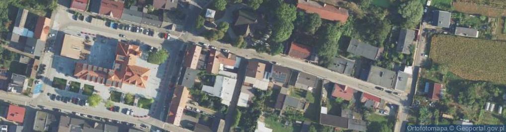 Zdjęcie satelitarne Kościelna ul.