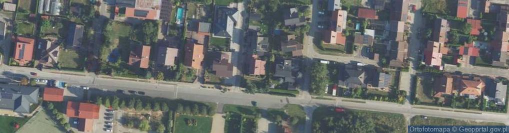 Zdjęcie satelitarne Kowalska ul.