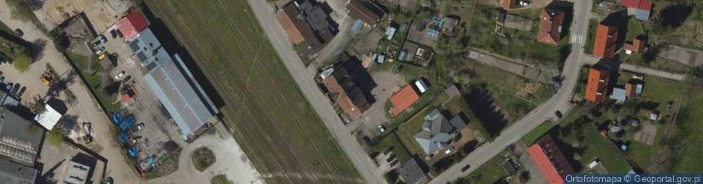 Zdjęcie satelitarne Kolejowa ul.