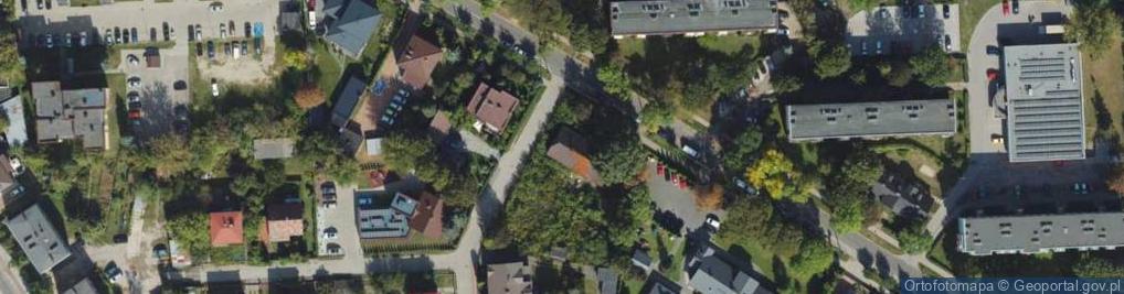 Zdjęcie satelitarne Kolejowa ul.