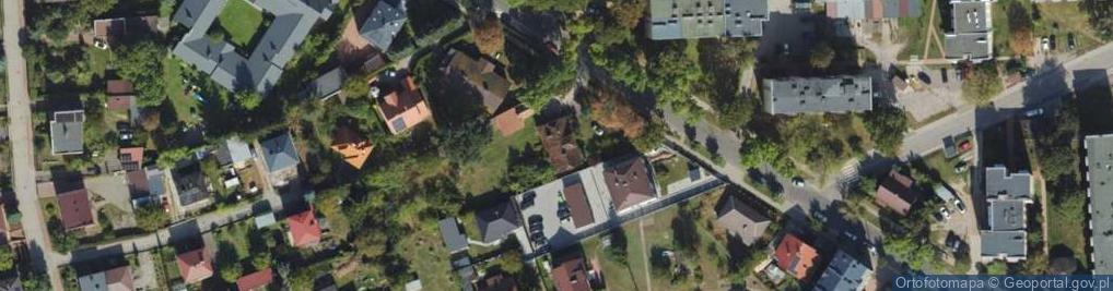 Zdjęcie satelitarne Kolejowa ul.
