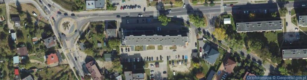 Zdjęcie satelitarne Kolejowa ul.