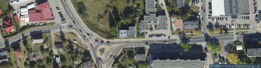 Zdjęcie satelitarne Kolejowa ul.