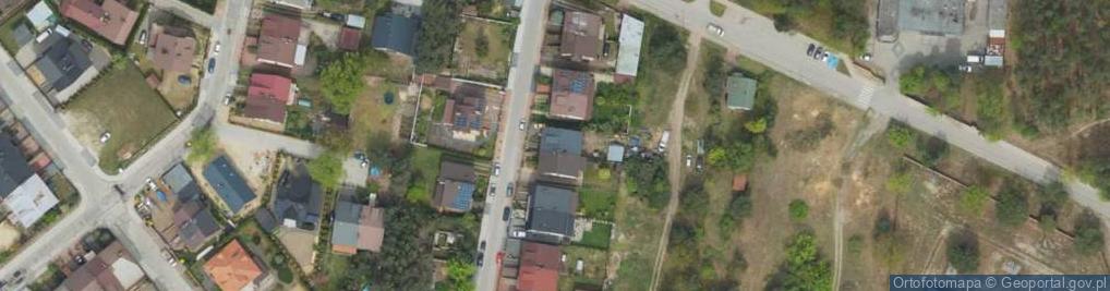 Zdjęcie satelitarne Kochanowskiego Jana ul.