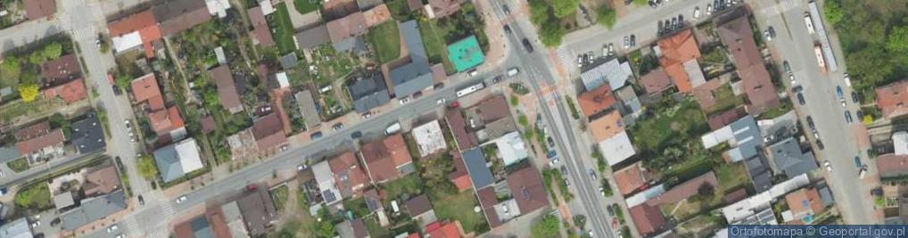 Zdjęcie satelitarne Kościelna ul.