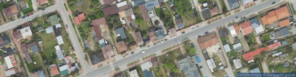 Zdjęcie satelitarne Kościelna ul.