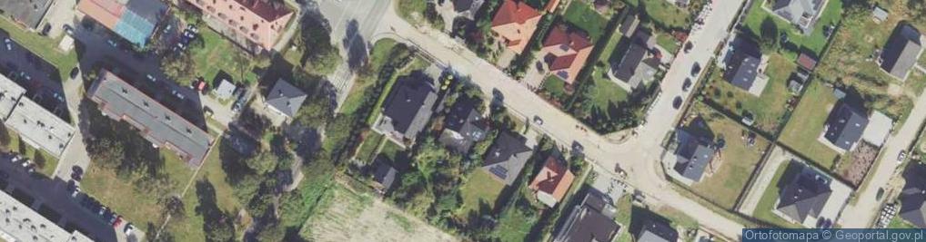Zdjęcie satelitarne Komedy Krzysztofa ul.
