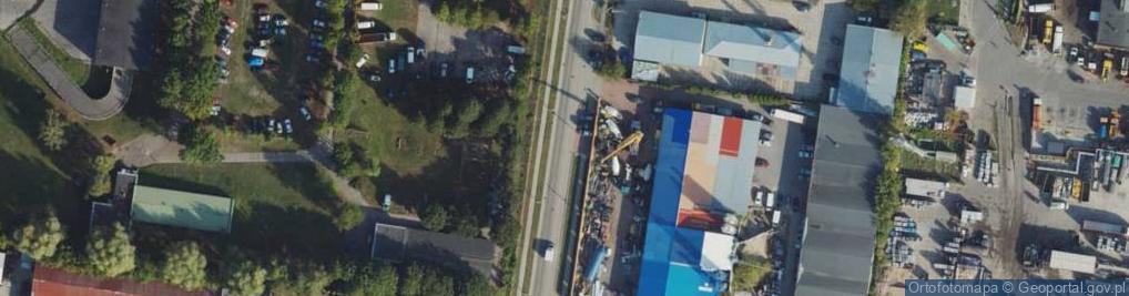 Zdjęcie satelitarne Komunalna ul.