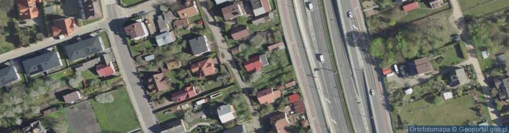 Zdjęcie satelitarne Korycińska ul.