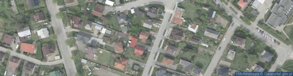 Zdjęcie satelitarne Kochanowskiego Jana ul.