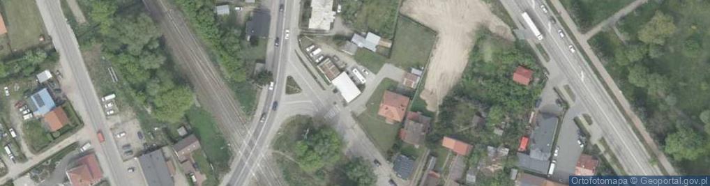 Zdjęcie satelitarne Kolejowa ul.