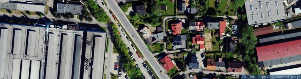 Zdjęcie satelitarne Komorowicka ul.