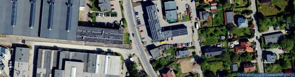Zdjęcie satelitarne Komorowicka ul.