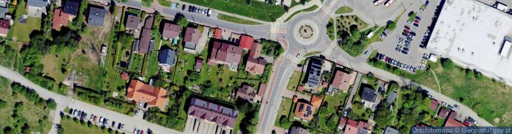 Zdjęcie satelitarne Kowalska ul.